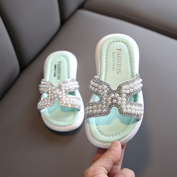 Moodsad lameda talla ja pärlitega lastesussid tüdrukutele