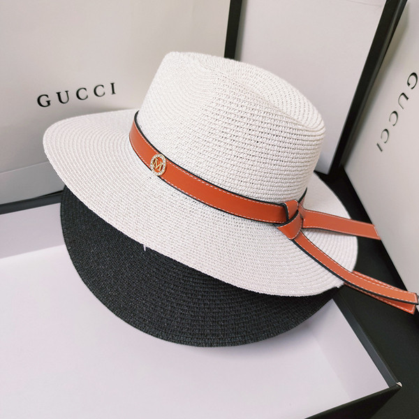 Suvine naiste müts nahast elemendiga