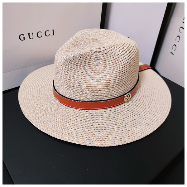 Suvine naiste müts nahast elemendiga