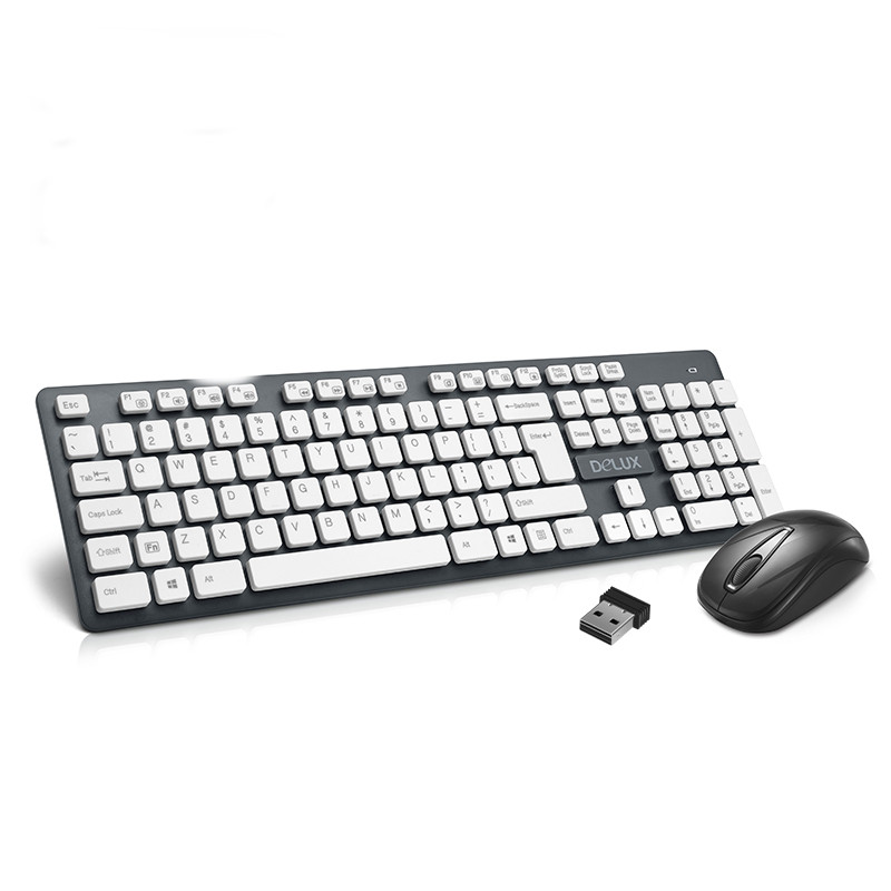 Vezeték nélküli billentyűzet és egér - két színben