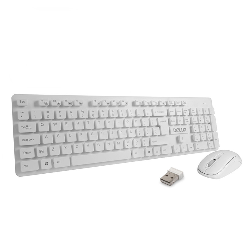 Vezeték nélküli billentyűzet és egér - két színben