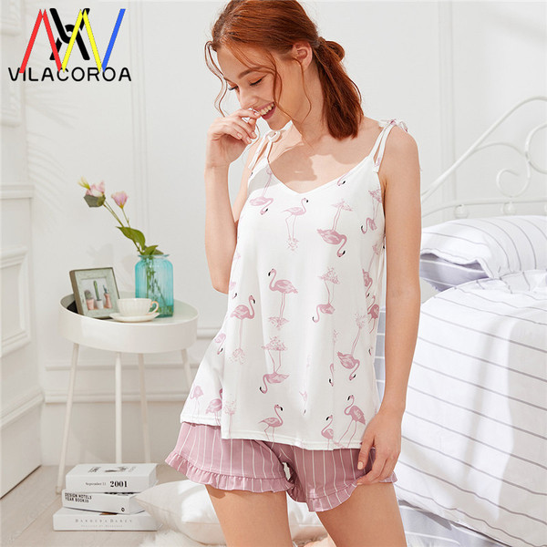 Novi model ljetne pidžame s printom flaminga