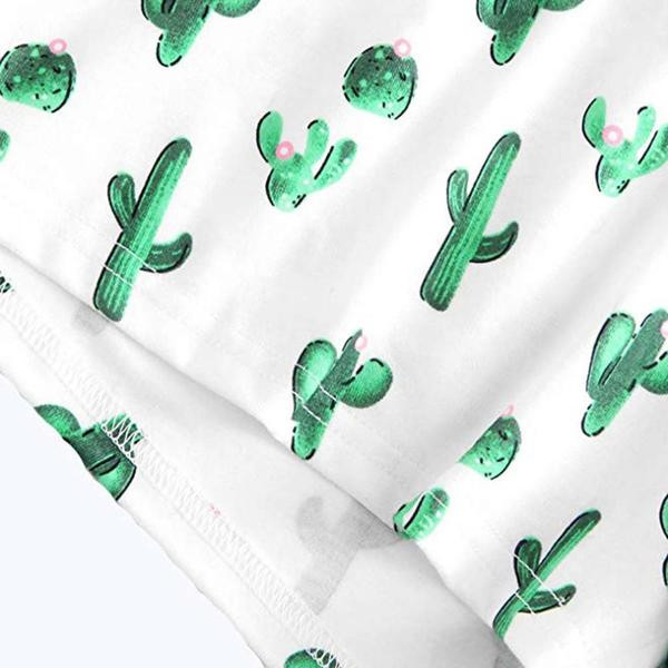 Ljetna ženska pidžama s kratkim topom i kratkim hlačicama - različiti uzorci