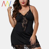 Lühike pitsist öösärk - suur suurus