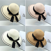 Stiilne naiste suvemüts paelaga