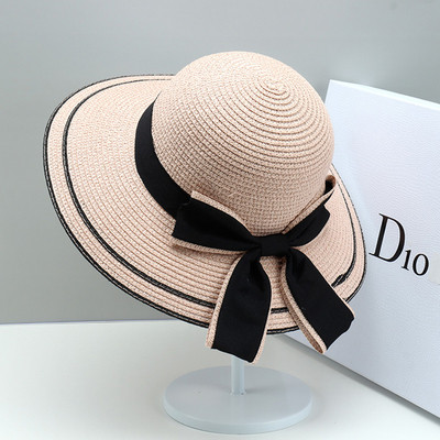 Stiilne naiste suvemüts paelaga