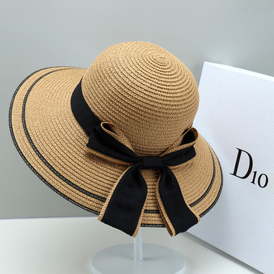 Stiilne naiste suvemüts paelaga