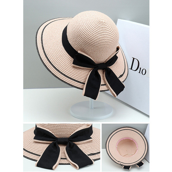 Stiilne naiste suvemüts paelaga