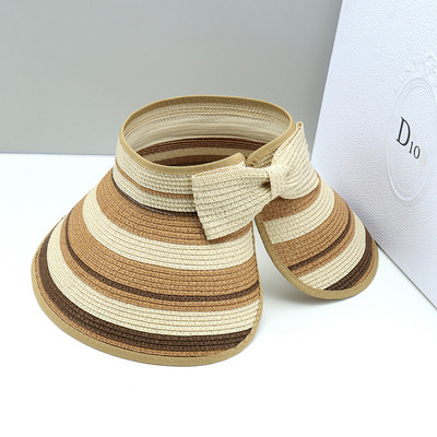 Stílusos, csíkos női napellenző