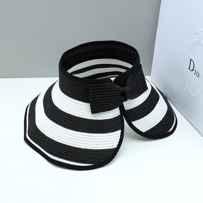 Stílusos, csíkos női napellenző