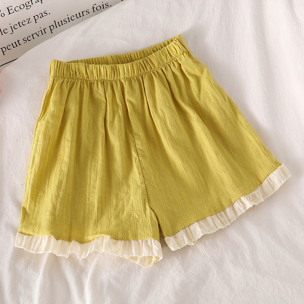 Ženska ljetna pidžama iz dva dijela sa trakom