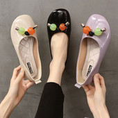 Ženske casual cipele s ravnim potplatom i kamenčićima u boji