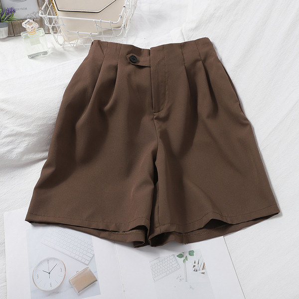 Modern női szett inggel és rövidnadrággal