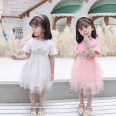 Stílusos gyerekruha rövid ujjú, 3D elemekkel