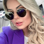 Modern uniszex szemüveg kerek lencsékkel