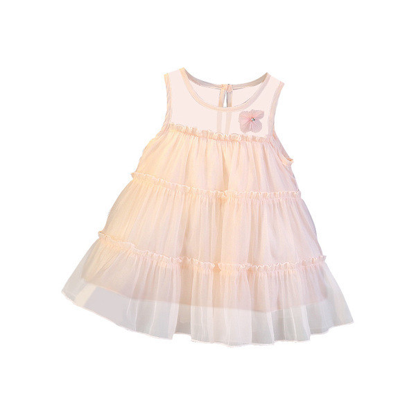 Uut mudelit tülliga laste suvekleit