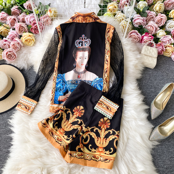 Uue mudeli ajakohane naiste komplekt, mis sisaldab särki ja lühikesi pükse