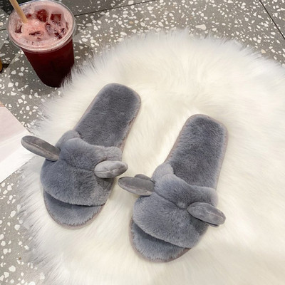 Új modell női papucs lapos talppal és 3D elemmel