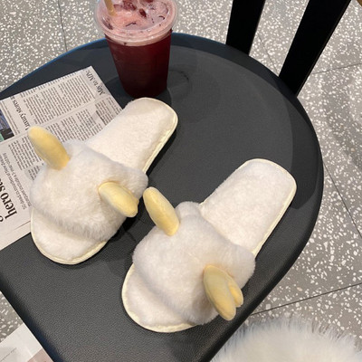 Új modell női papucs lapos talppal és 3D elemmel