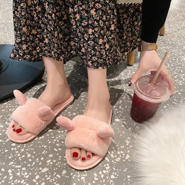 Új modell női papucs lapos talppal és 3D elemmel