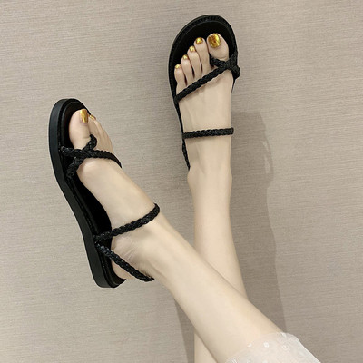 Ženske ležerne sandale s ravnim potplatom