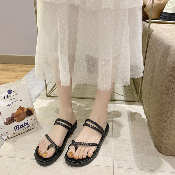 Ženske ležerne sandale s ravnim potplatom