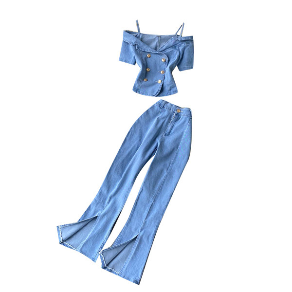 Naiste kaheosaline teksakomplekt