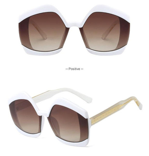 Modern napszemüveg, nem szabványos formával