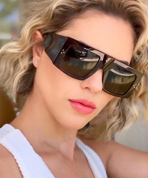 Sunčane naočale s maskom tipa kvadratnih naočala