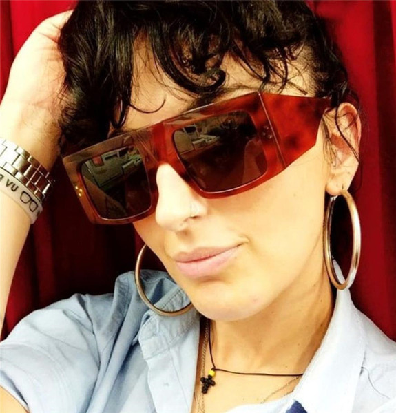 Sunčane naočale s maskom tipa kvadratnih naočala