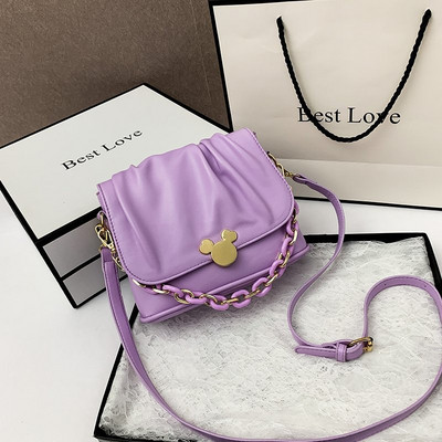 Női kis táska fém díszítéssel