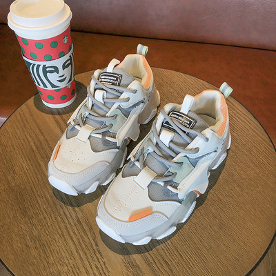 Eko bőrből készült alkalmi női tornacipő szilikon talppal