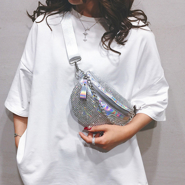 Új modell női táska kövekkel és hosszú füllel