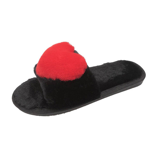 Modern női papucs lapos talppal és pehelyelemmel