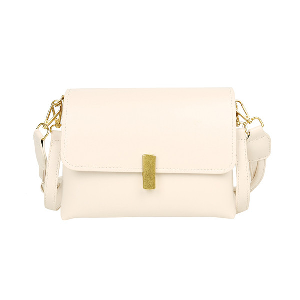 Szögletes női táska öko bőrből