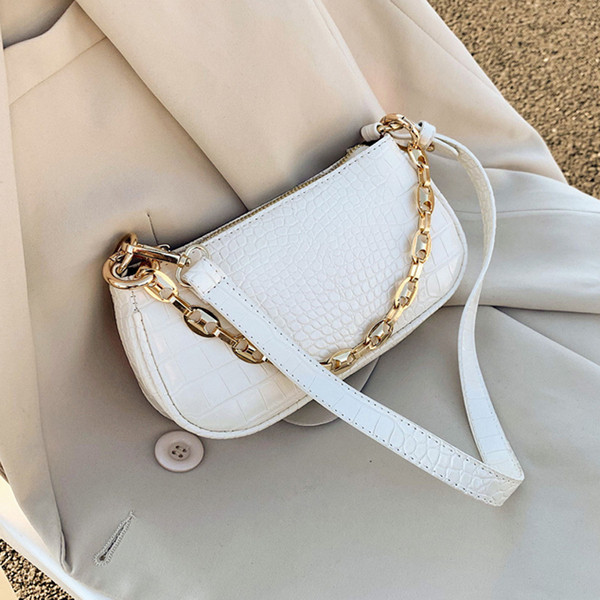 Eko bőrből készült stílusos női táska vállra