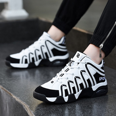 Magas modell fűzős férfi tornacipő