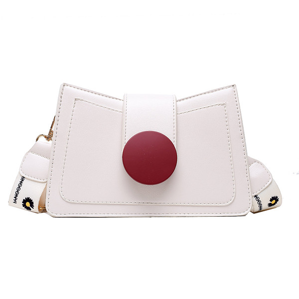 Eko bőrből készült alkalmi női táska hosszú füllel