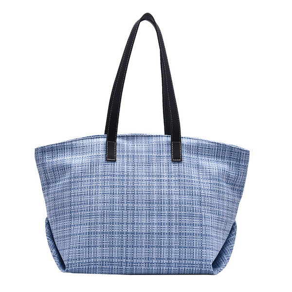 Női mindennapi kockás táska széles modell