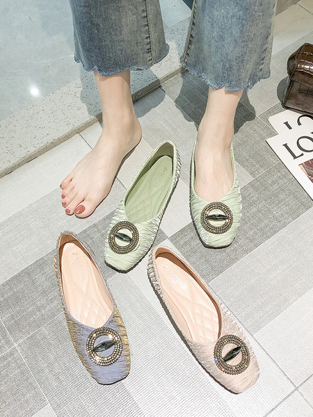 Lameda talla ja metallist kaunistusega naiste vabaajajalatsid