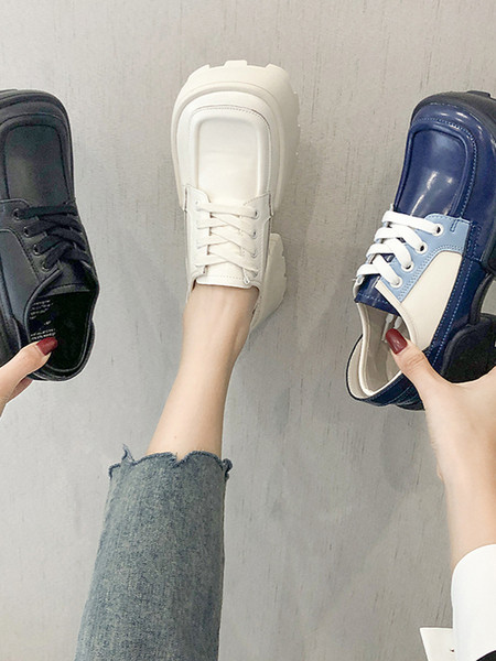 Novi model ženskih cipela od eko kože sa vezicama