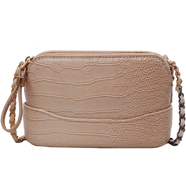 Jelenlegi női táska sima modell fém fogantyúval