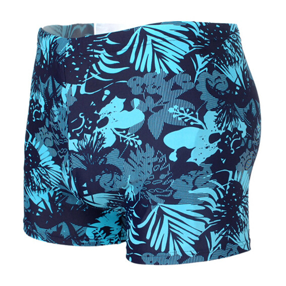 Värvilise mustriga meeste ujumisbokserid