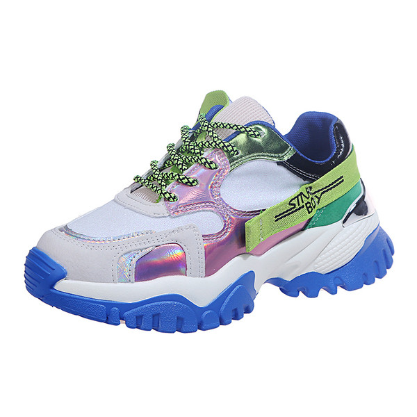 Női színes tornacipő durva talppal