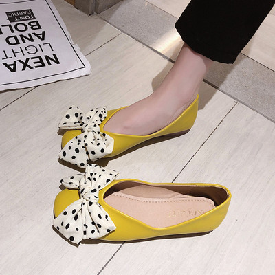 Női alkalmi cipő szövet szalaggal