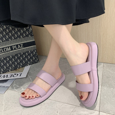 Lapos talpú női papucs