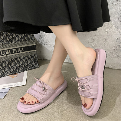 Modern női fűzős papucs