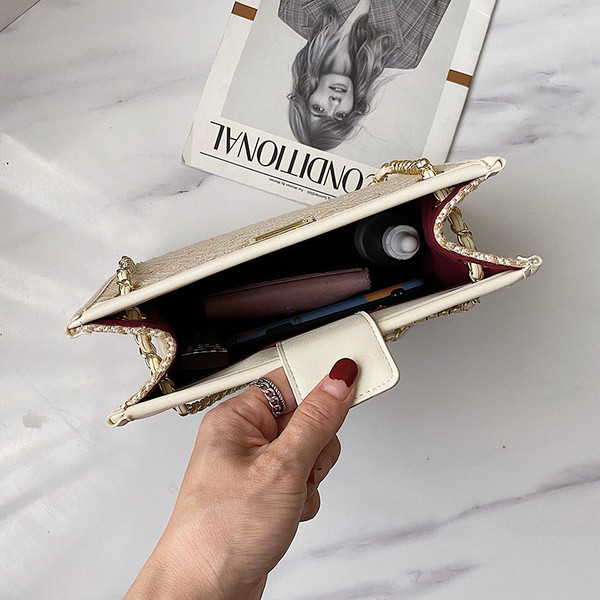 Stílusos női táska öko bőrből