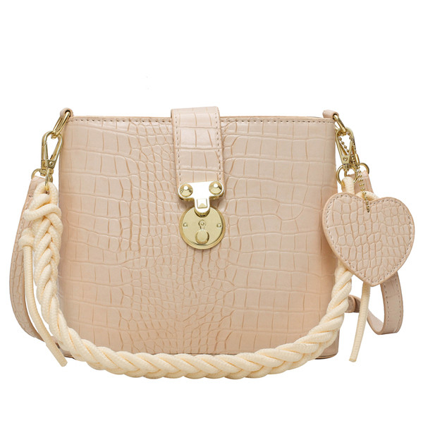 Női alkalmi táska eko bőrből, hosszú füllel