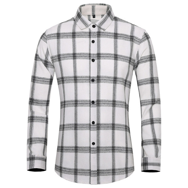 Languoti vyriški marškiniai ilgomis rankovėmis ir sagomis